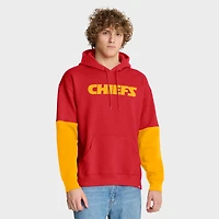 Sweat à capuche rouge Fanatics pour homme avec logo des Chiefs de Kansas City