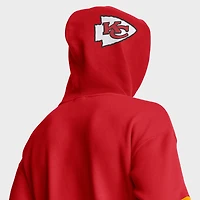 Sweat à capuche rouge Fanatics pour homme avec logo des Chiefs de Kansas City