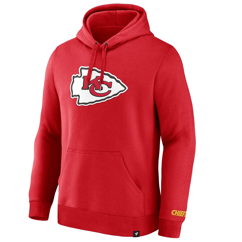 Sweat à capuche en polaire rouge Kansas City Chiefs Legacy pour homme Fanatics