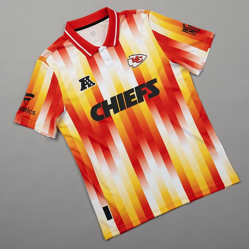 Haut de fan à col rouge NFL Football x pour homme des Kansas City Chiefs