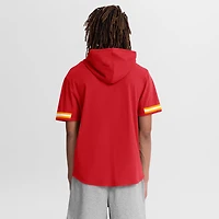 T-shirt à capuche manches courtes Fanatics Red Kansas City Chiefs Optimal Play pour homme