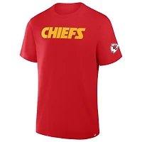 T-shirt Fanatics rouge pour homme, Option Route Legacy, Kansas City Chiefs