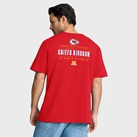 Men's Fanatics Red Kansas City Chiefs Passing Pocket Legacy T-Shirt