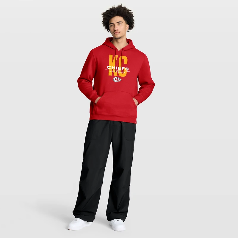 Sweat à capuche rouge Fanatics pour homme des Chiefs de Kansas City, Right Tackle Legacy