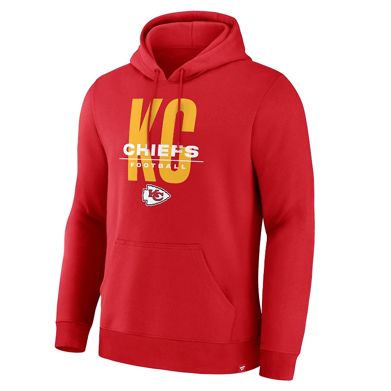 Sweat à capuche rouge Fanatics pour homme des Chiefs de Kansas City, Right Tackle Legacy