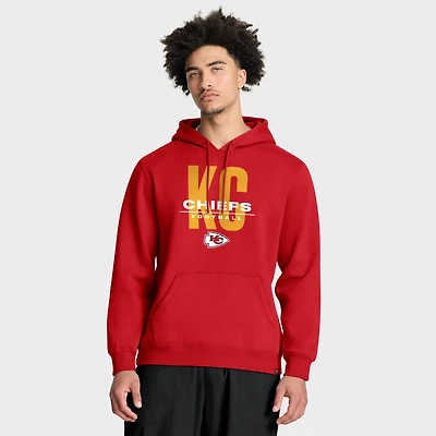 Sweat à capuche rouge Fanatics pour homme des Chiefs de Kansas City, Right Tackle Legacy