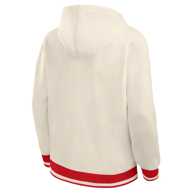 Sweat à capuche polaire épais Fanatics Tan Kansas City Chiefs pour homme