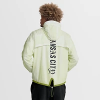 Doudoune zippée intégrale blanche Kansas City Chiefs de Fanatics pour homme