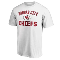 T-shirt Fanatics blanc pour homme Kansas City Chiefs Victory Arch