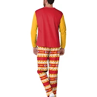 Pyjama Ugly FOCO Red Kansas City Chiefs pour homme