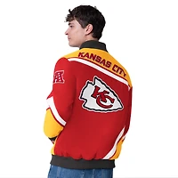 Veste à boutons-pression G-III Extreme Red Kansas City Chiefs Maximum Racing pour homme