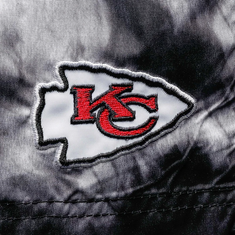 Men's G-III Sports by Carl Banks Black Kansas City Chiefs Splash Volley Swim Shorts