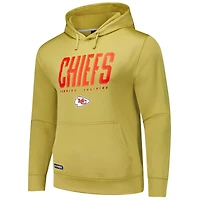 Sweat à capuche pour homme avec logo doré des Chiefs de Kansas City