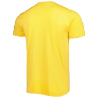 Men's Homage Gold Kansas City Chiefs Hyper Local Tri-Blend T-Shirt