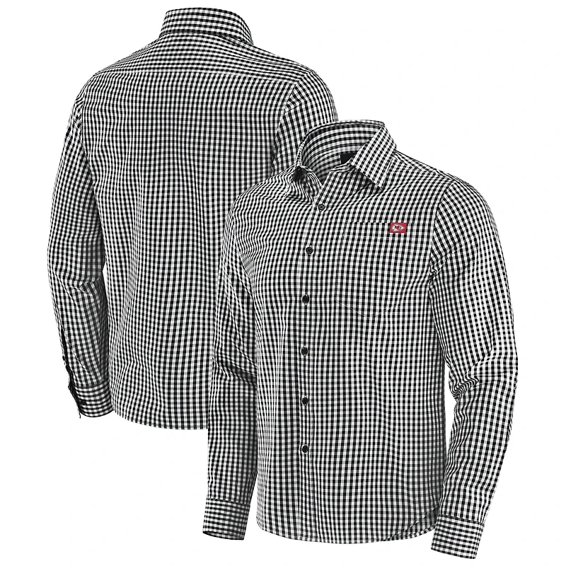 Chemise boutonnée à manches longues Dual Threat pour homme J. Palmer Black Kansas City Chiefs