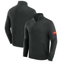 Pull zippé à quart de tour pour homme J. Palmer Black Kansas City Chiefs