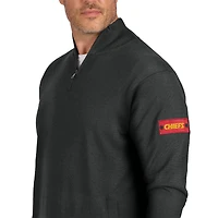 Pull zippé à quart de tour J. Palmer Tan Kansas City Chiefs pour homme