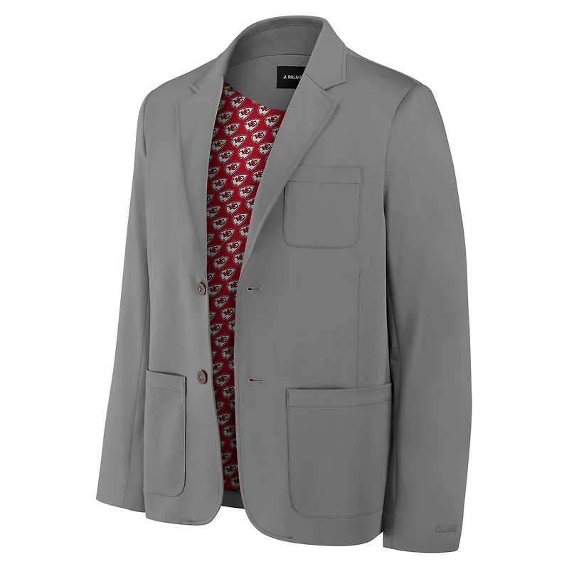 Blazer graphite J. Palmer pour homme des Chiefs de Kansas City Man-In-Motion