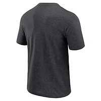 T-shirt tri-blend graphite J. Palmer pour homme, joueur des Kansas City Chiefs