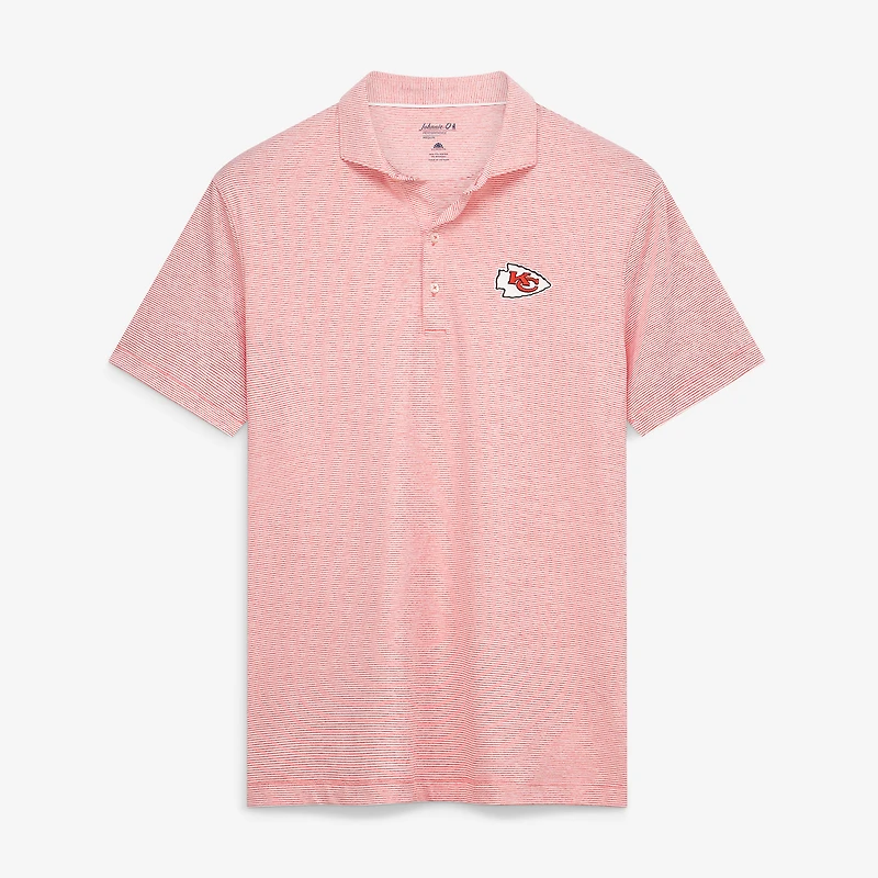 Men's johnnie-O Red Kansas City Chiefs Lyndon Performance Polo