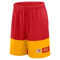 Short rouge athlétique avec logo pour homme des Kansas City Chiefs, le meilleur meilleurs