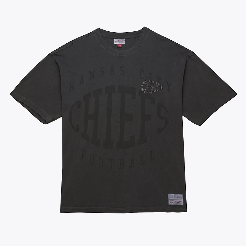 Men's Mitchell & Ness Black Kansas City Chiefs Downtown Collection Premium T-Shirt