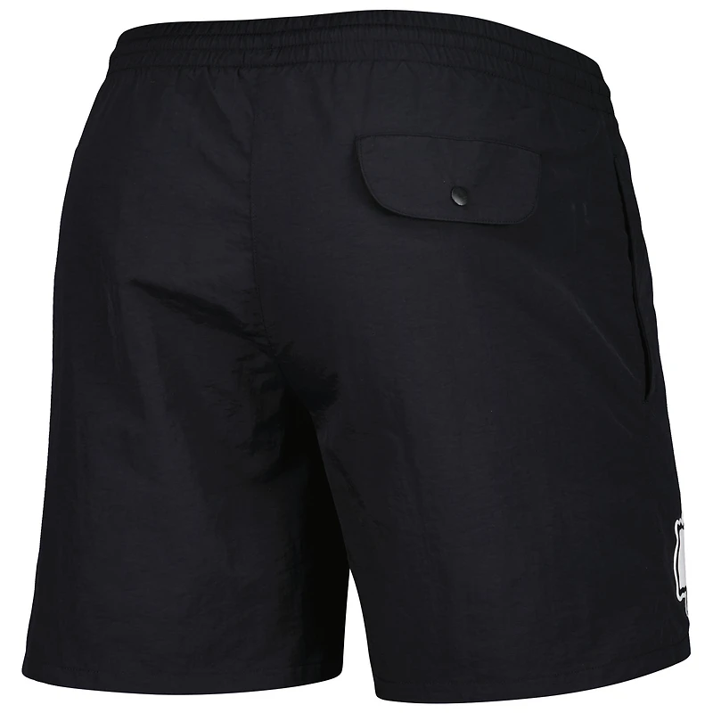Men's Mitchell & Ness Black Kansas City Chiefs Team Essentials Nylon Shorts
