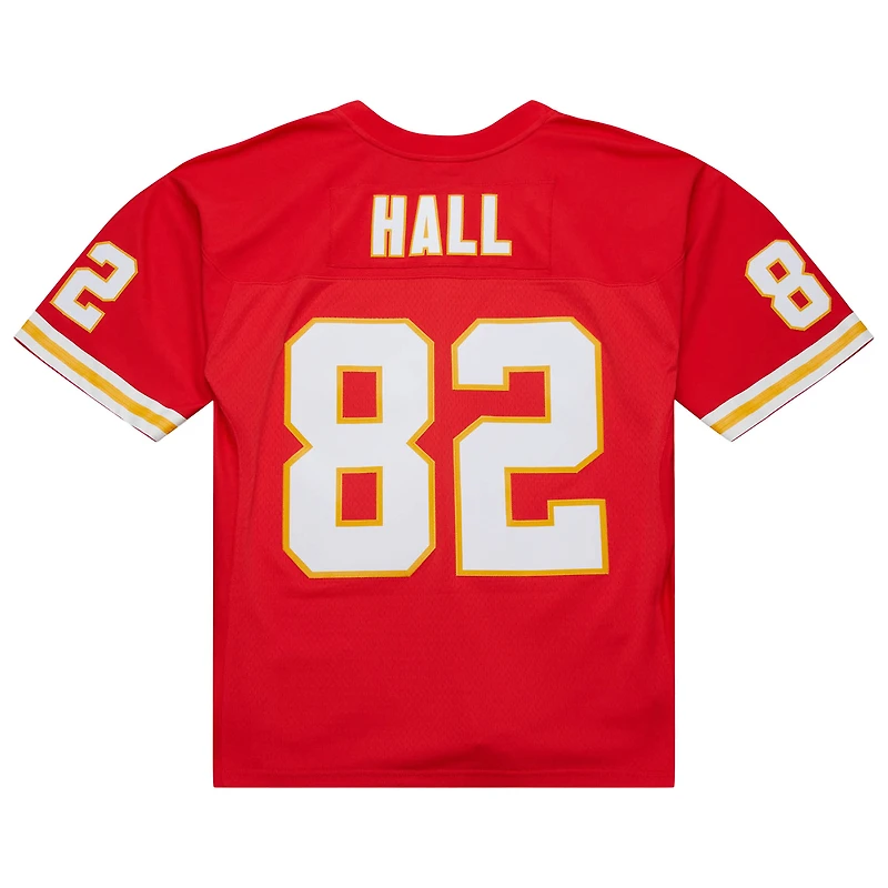 Men's Mitchell & Ness Dante Hall Red Kansas City Chiefs 2002 Legacy Replica Jersey