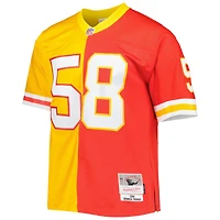 Maillot réplique Mitchell & Ness Derrick Thomas rouge/or des Kansas City Chiefs de 1994, édition limitée Legacy, pour homme.