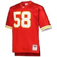 Maillot de réplique joueur retraité Mitchell & Ness Derrick Thomas Red Kansas City Chiefs Big Tall 1994 pour hommes
