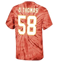 T-shirt rouge avec nom et numéro de joueur retraité Mitchell & Ness Derrick Thomas des Chiefs Kansas City pour hommes