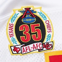 Maillot Mitchell & Ness Derrick Thomas blanc des Kansas City Chiefs, modèle rétro authentique de joueur retraité 1994, pour homme