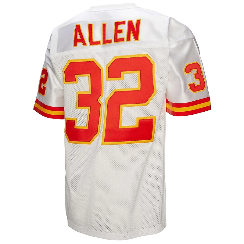 Maillot de joueur retraité authentique rétro 1994 des Kansas City Chiefs Mitchell & Ness Marcus Allen pour homme