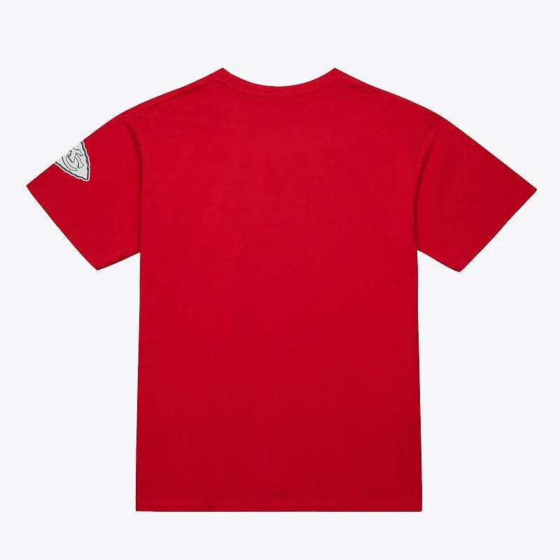 Men's Mitchell & Ness Red Kansas City Chiefs Head Coach Classic T-Shirt