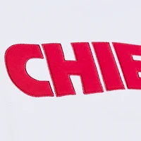 Men's Mitchell & Ness  White Kansas City Chiefs Arctic Fleece Sweatshirt