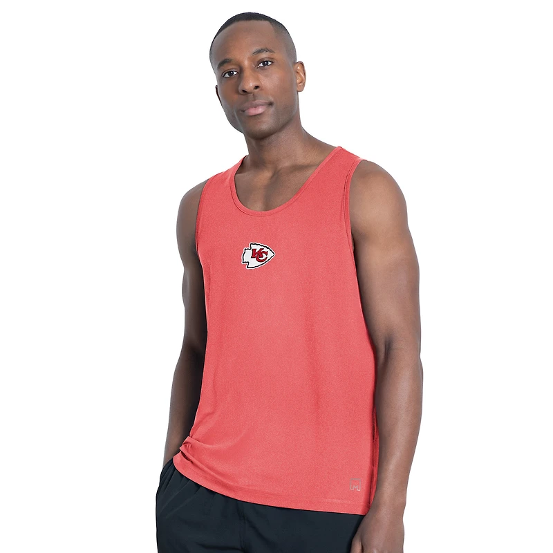 Men's MSX by Michael Strahan Red Kansas City Chiefs Energy Scoop Neck Tank Top
