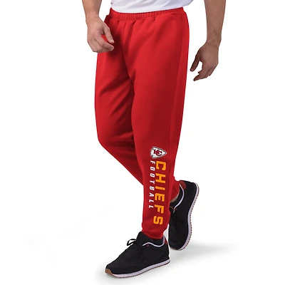 Pantalon de jogging rouge Kansas City Chiefs MSX by Michael Strahan pour homme