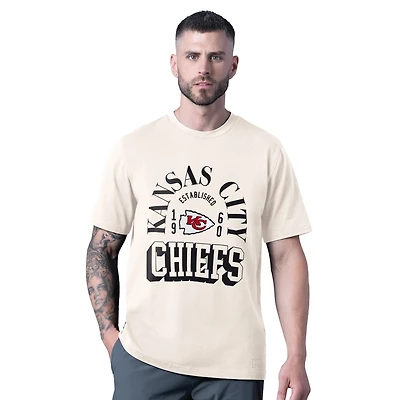 Men's MSX by Michael Strahan White Kansas City Chiefs Whiteout Vintage T-Shirt