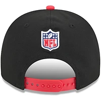 Men's New Era Black/Red Kansas City Chiefs 2025 NFL Draft 9FIFTY A-Frame Snapback Hat
