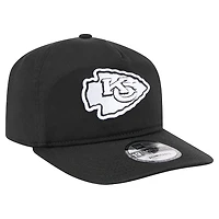 Casquette ajustable New Era 19TWENTY noire/blanche pour homme des Kansas City Chiefs