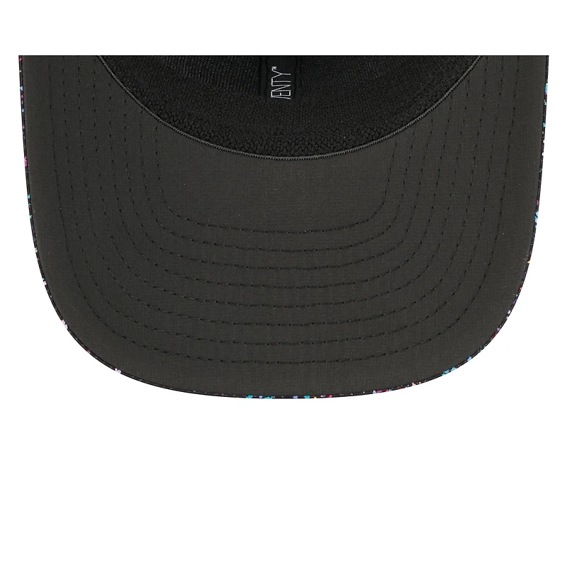 Men's New Era Black Kansas City Chiefs 2025 NFL Crucial Catch 9SEVENTY Adjustable Hat