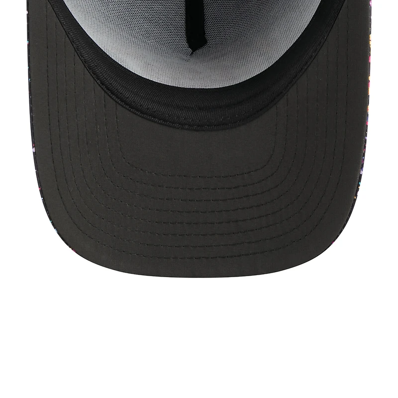 Men's New Era Black Kansas City Chiefs 2025 NFL Crucial Catch A-Frame 9FIFTY Snapback Hat