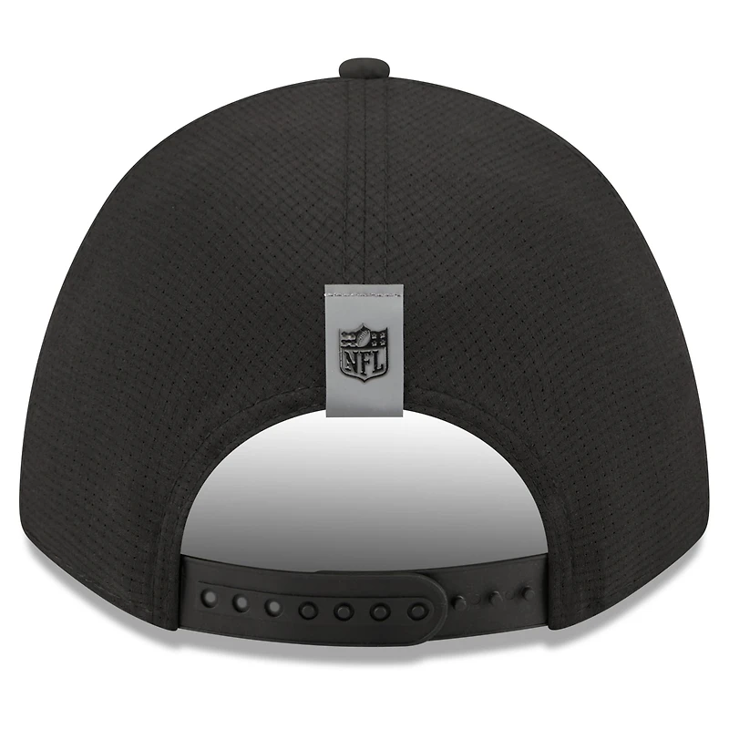 Men's New Era Black Kansas City Chiefs 2026 NFL Training Camp 9FORTY Adjustable Hat