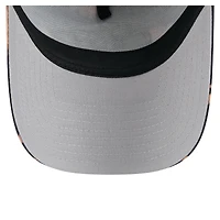 Men's New Era Black Kansas City Chiefs Bleached 9FORTY A-Frame Adjustable Hat