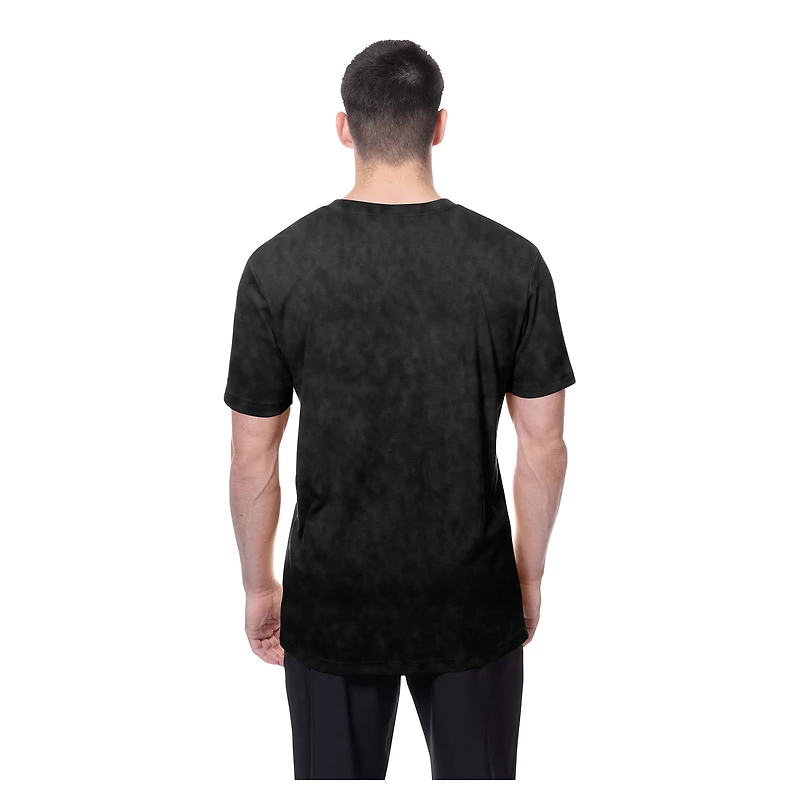 T-shirt oversize délavé enzymatique noir New Era des Kansas City Chiefs pour homme