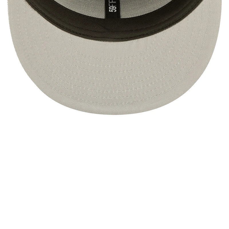 Casquette ajustée 59FIFTY Flawless des Chiefs de Kansas City New Era pour homme, noire