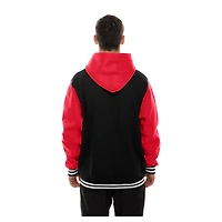 Men's New Era Black Kansas City Chiefs Full-Snap Fleece Hoodie Jacket