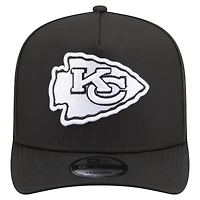 Casquette ajustable New Era 9FIFTY noire Kansas City Chiefs Gore-Tex A-Frame pour homme