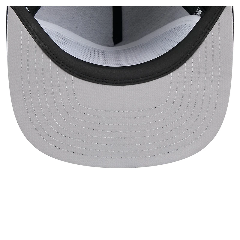 Casquette snapback noire New Era pour homme, motif gummy golfeur des Kansas City Chiefs