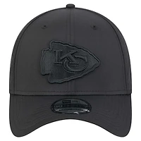 Men's New Era Black Kansas City Chiefs Hydro 39THIRTY Flex Hat